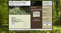 Desktop Screenshot of logcabinvillage.org